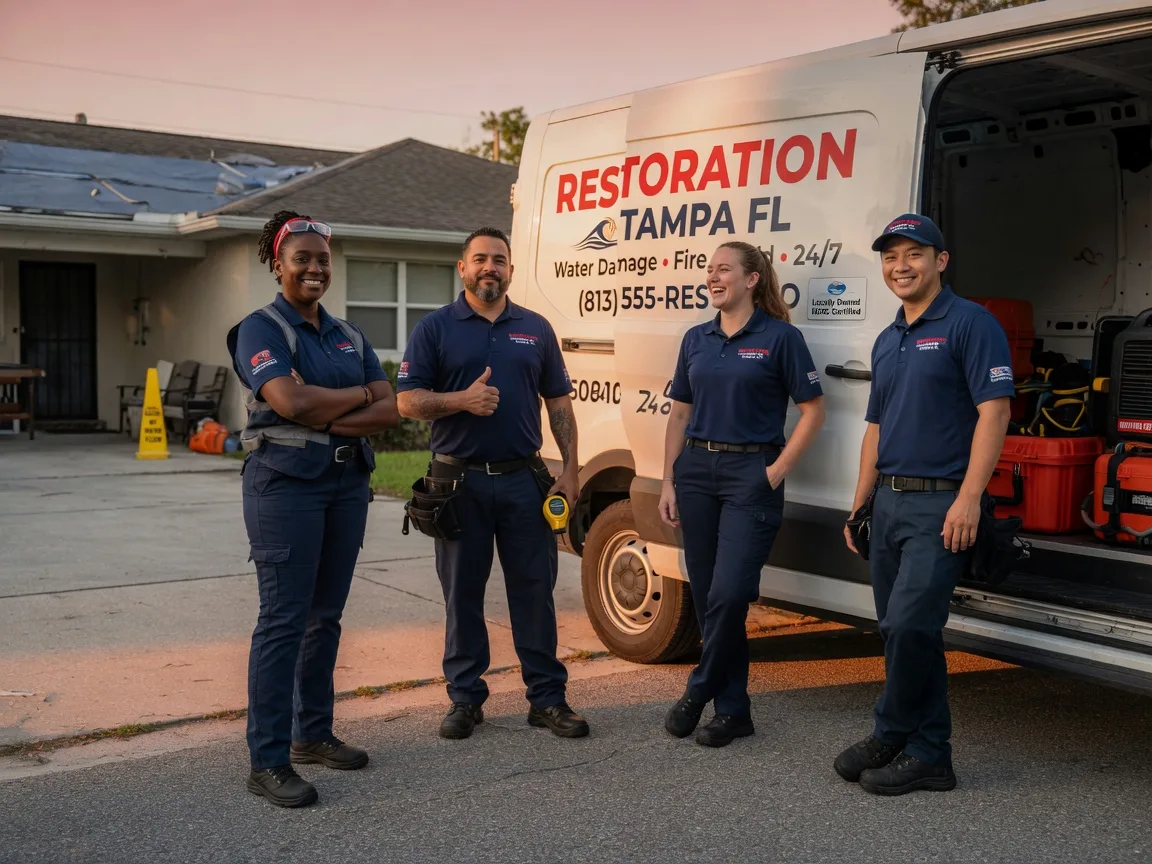 Water Damage Restoration company in Little Plymouth, VA